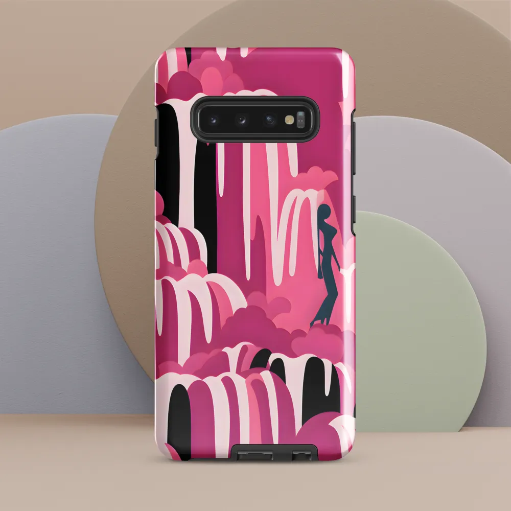 Ethereal Waterfall Dance | Phone Case |  S10 Plus | Tough Case | Glossy