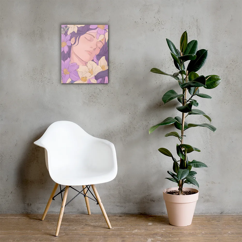 Harmony in Bloom | Canvas | 16″×20″
