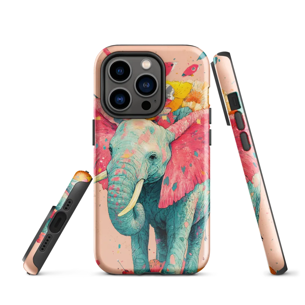Whimsical Elegance: The Floral Elephant