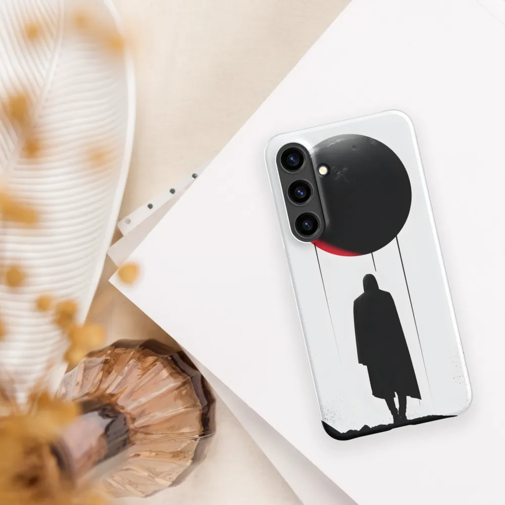 Eclipse of Solitude | Phone Case |  S24 Plus | Snap Case | Matte