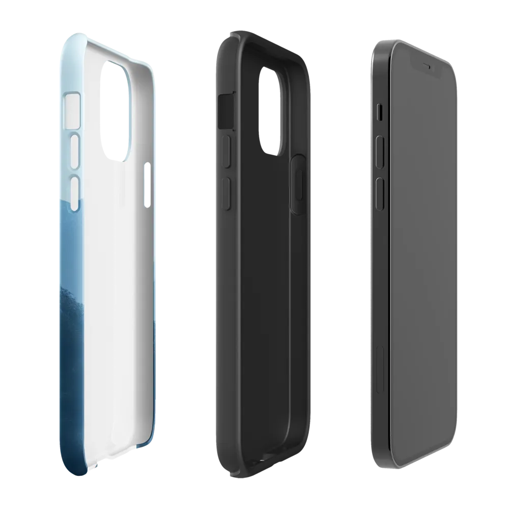 Solitude in Blue | Phone Case |  12 Pro | Tough Case | Glossy