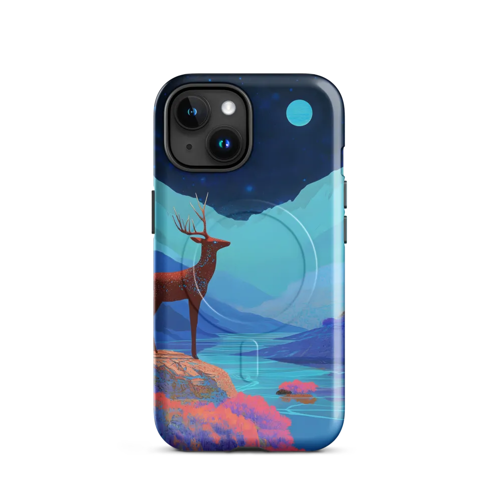 Cosmic Serenity: The Starlit Stag