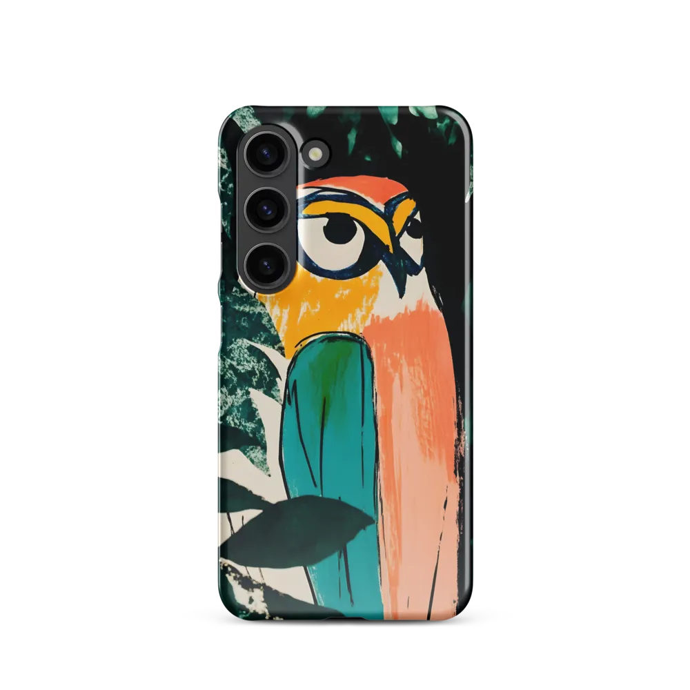 Camouflaged Majesty: The Abstract Owl
