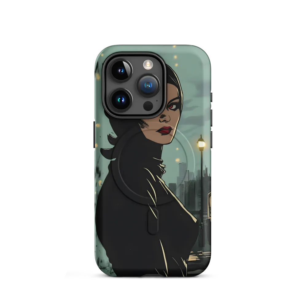 Shadows of Intrigue | Phone Case |  15 Pro | MagSafe® Tough Case | Matte