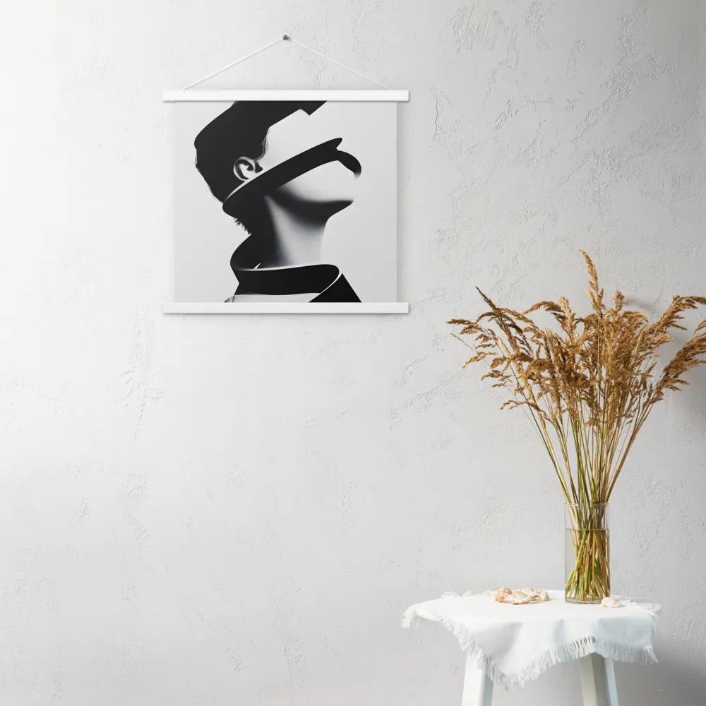 Entwined Identity | Poster With White Wood Hanger | 18″×18″