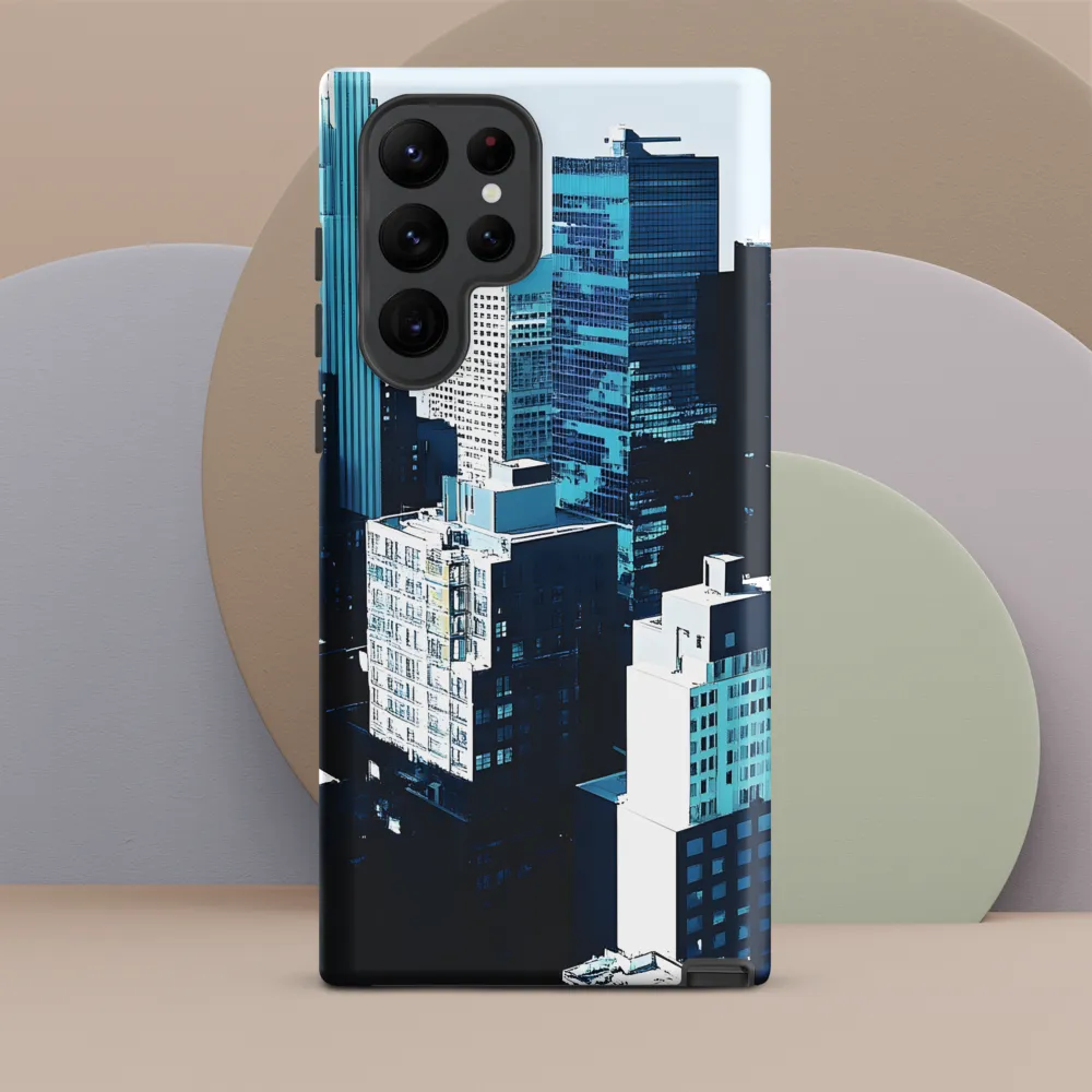 Urban Serenity: A Minimalist Cityscape