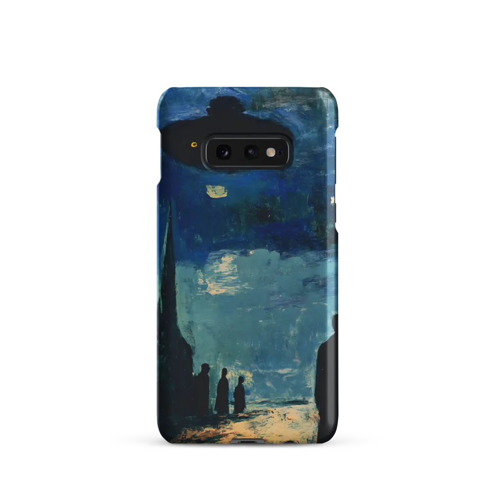 Enigmatic Encounter: A Surrealist UFO Landscape
