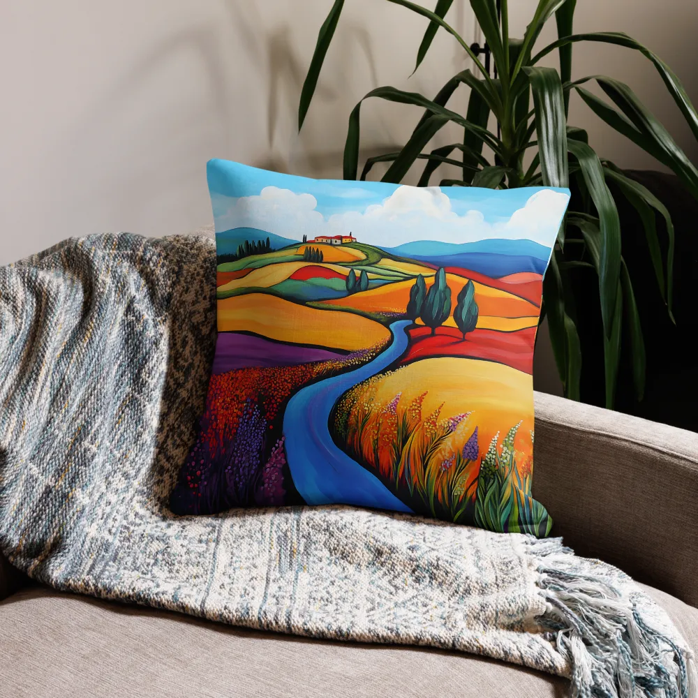 Harmony of Colors in Nature | Pillow | 22″×22″