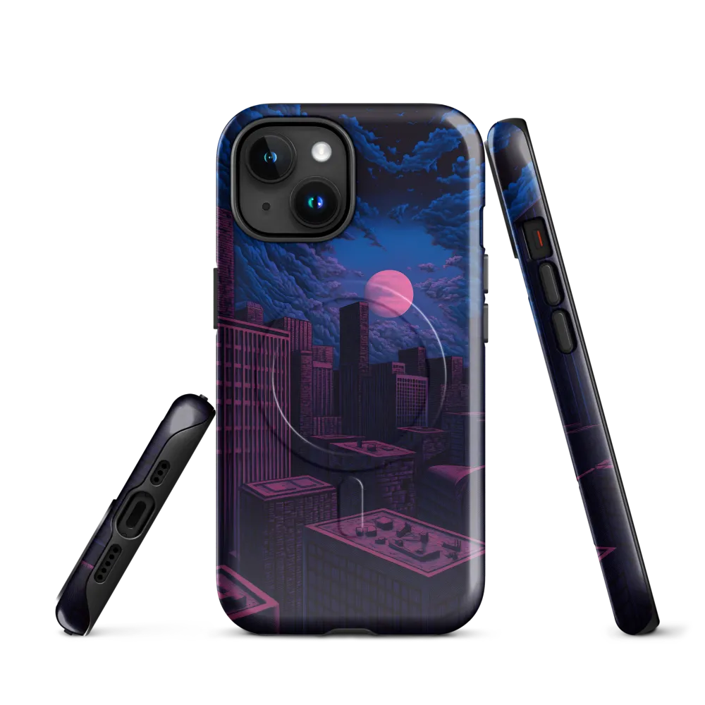 Moonlit Urban Dreams | Phone Case |  15 | MagSafe® Tough Case | Glossy
