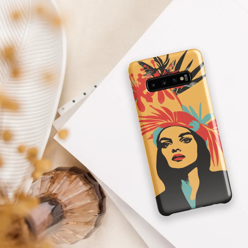 Tropical Elegance | Phone Case |  S10 Plus | Snap Case | Glossy