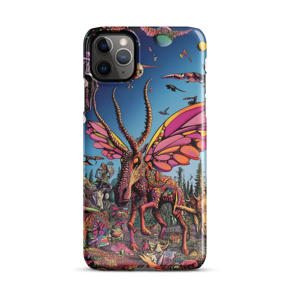 Ethereal Realms: The Butterfly Beast | Phone Case |  11 Pro Max | Snap Case | Glossy