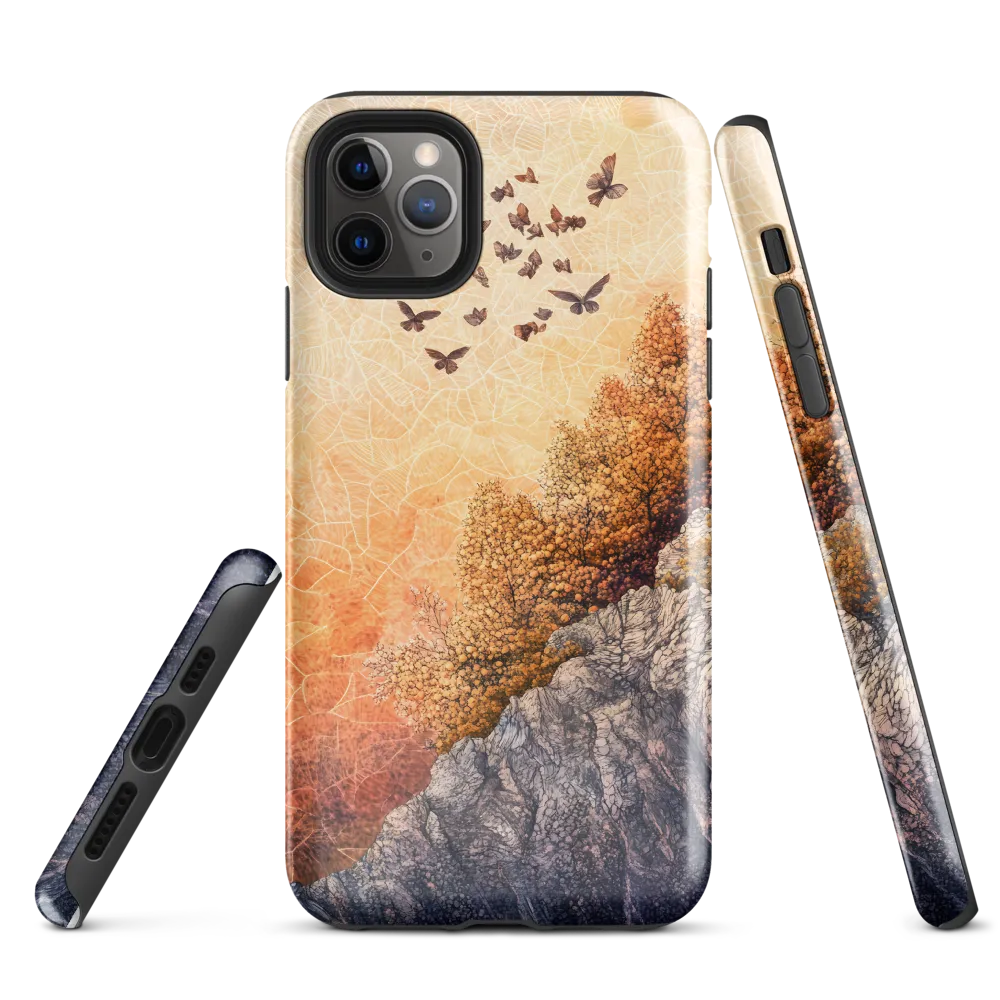 Fluttering Dreams of Serenity | Phone Case |  11 Pro Max | Tough Case | Glossy