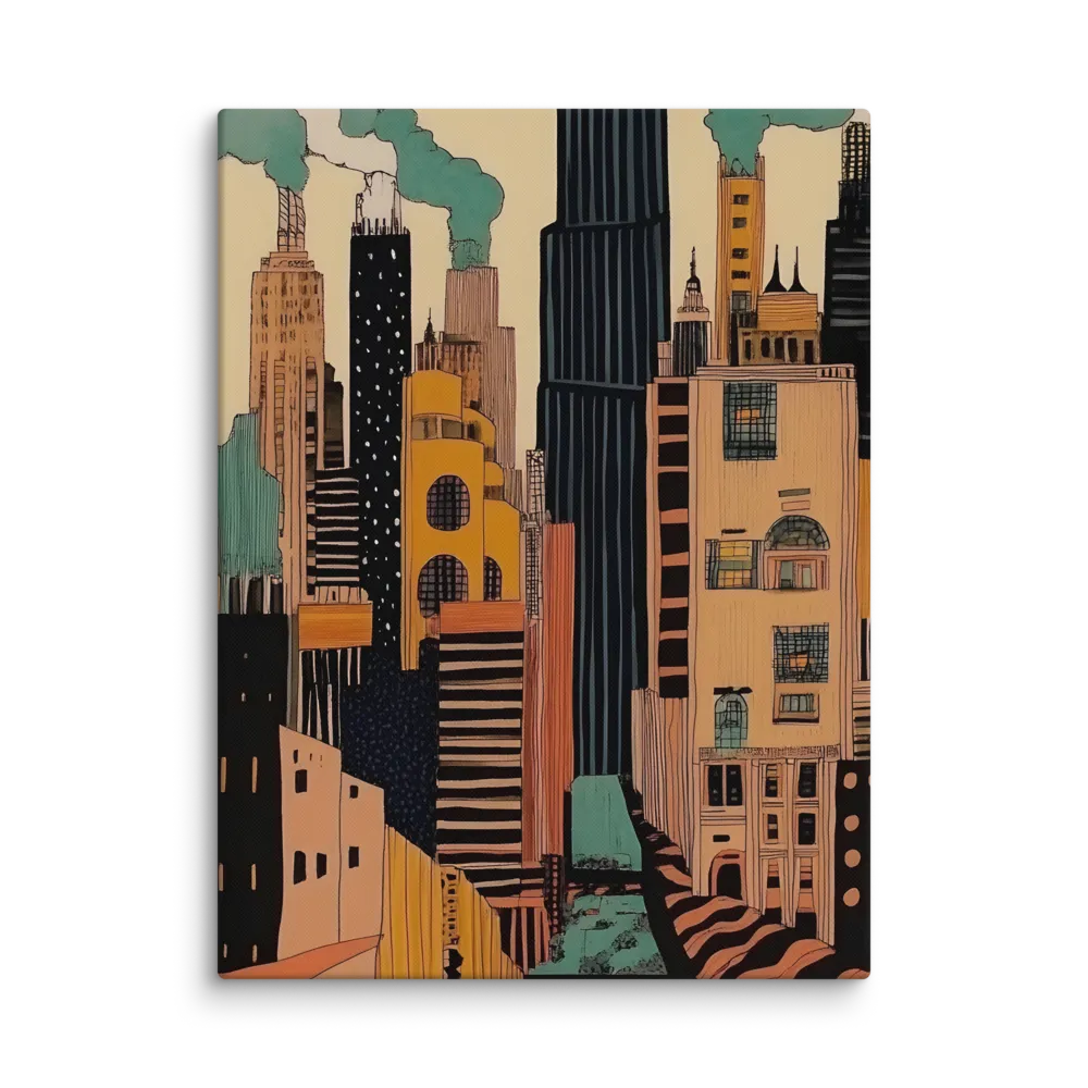 Urban Symphony in Ink