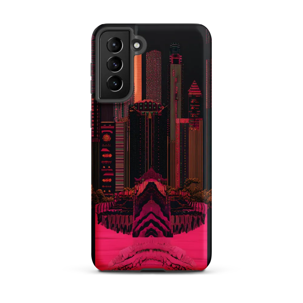 Urban Fusion: A Vibrant Dreamscape | Phone Case |  S21 Plus | Tough Case | Matte