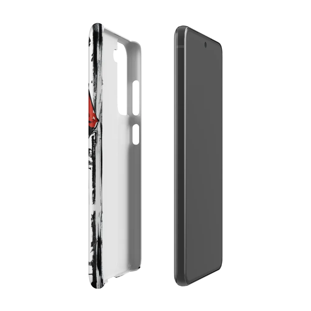 The Edgy Elegance | Phone Case |  S21 FE | Snap Case | Matte