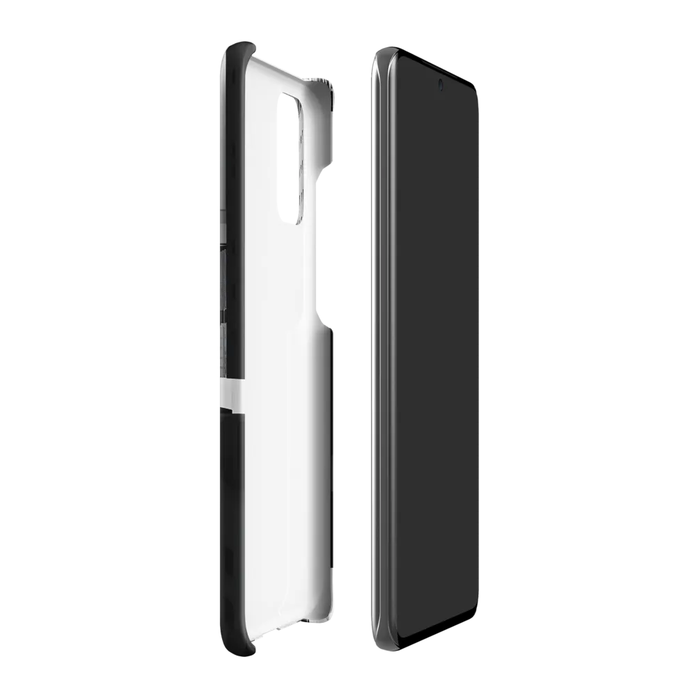 Urban Void: A Minimalist Exploration | Phone Case |  S20 Plus | Snap Case | Matte