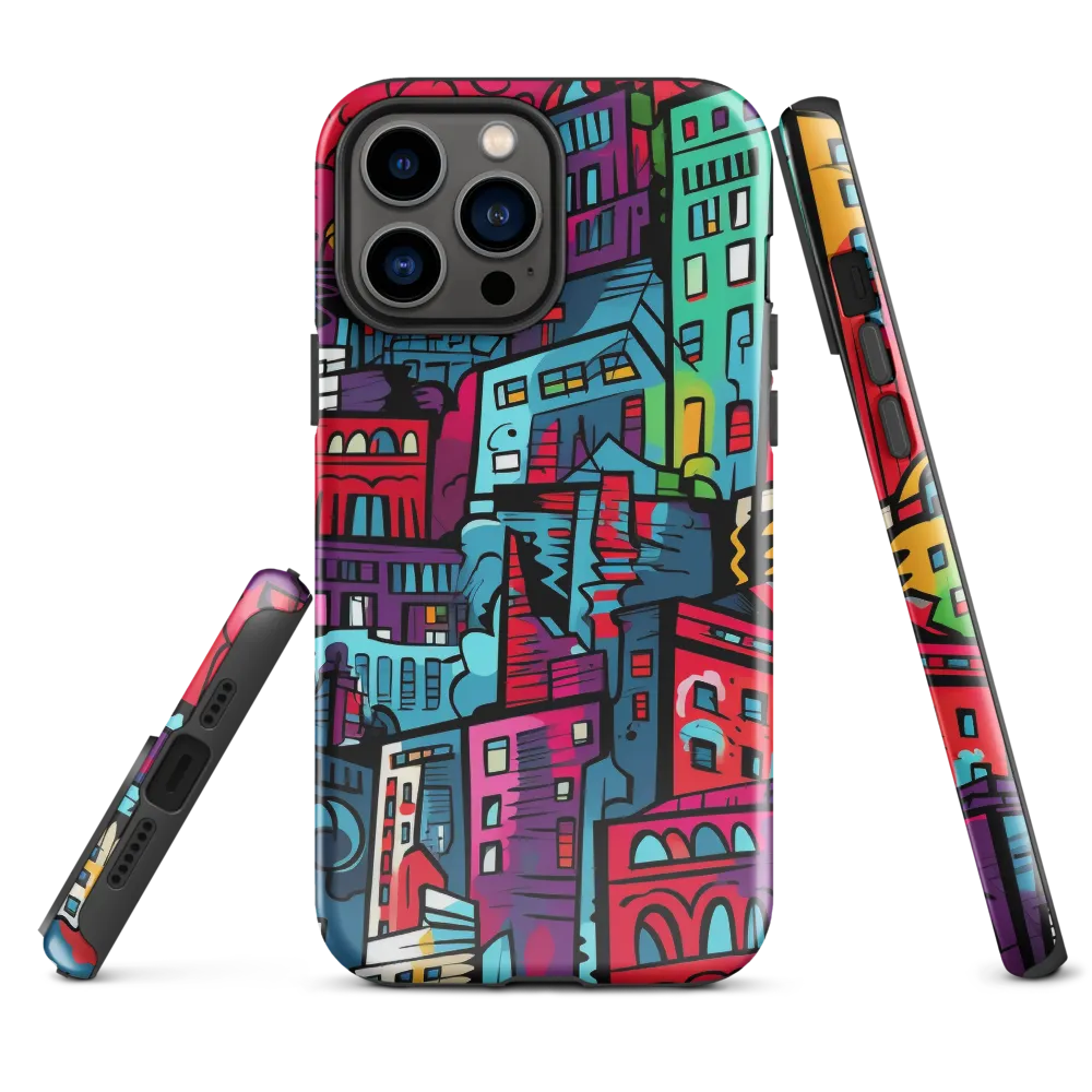 Urban Whimsy | Phone Case |  13 Pro Max | Tough Case | Glossy