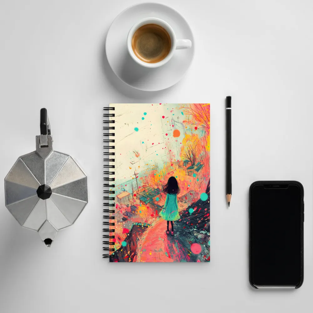 Whispers of Color | Spiral Notebook