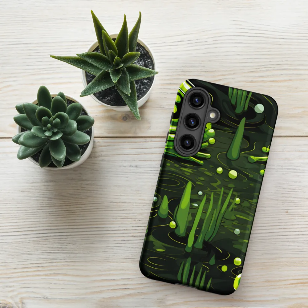 Green Harmony: Life Beneath the Surface