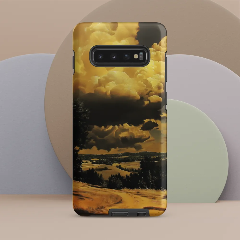 Golden Serenity in the Landscape