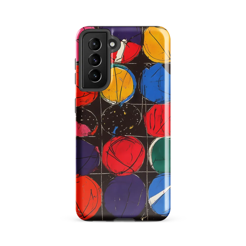 Colorful Circles in Abstract Harmony