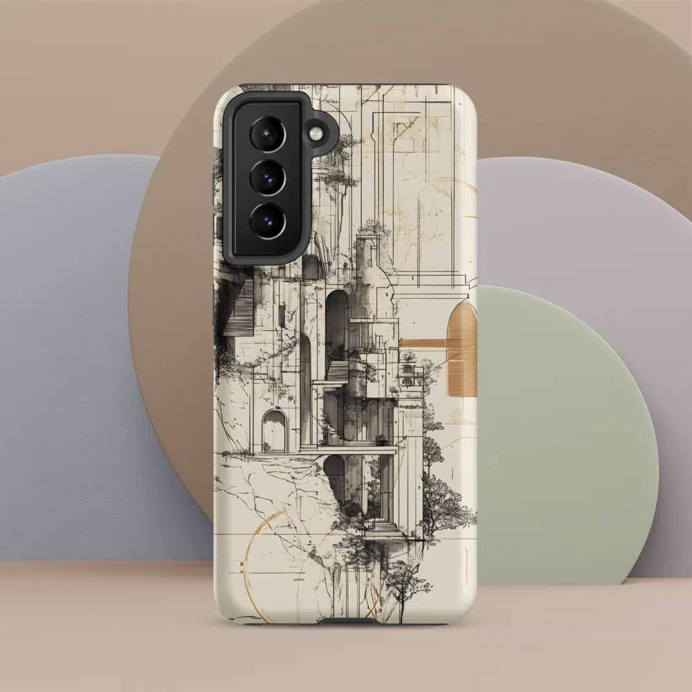 Ethereal Architectures | Phone Case |  S21 | Tough Case | Matte