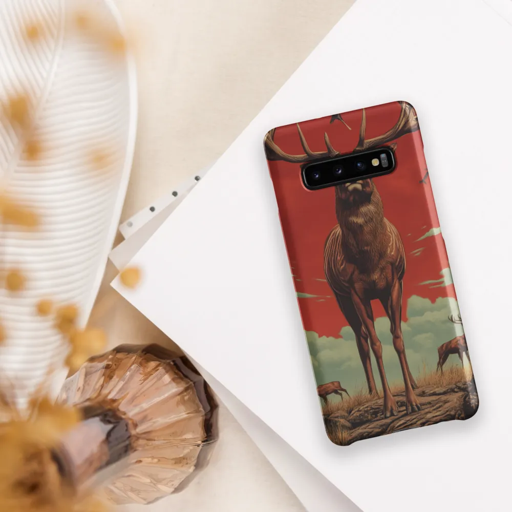 Majesty in Red: The Stalwart Stag