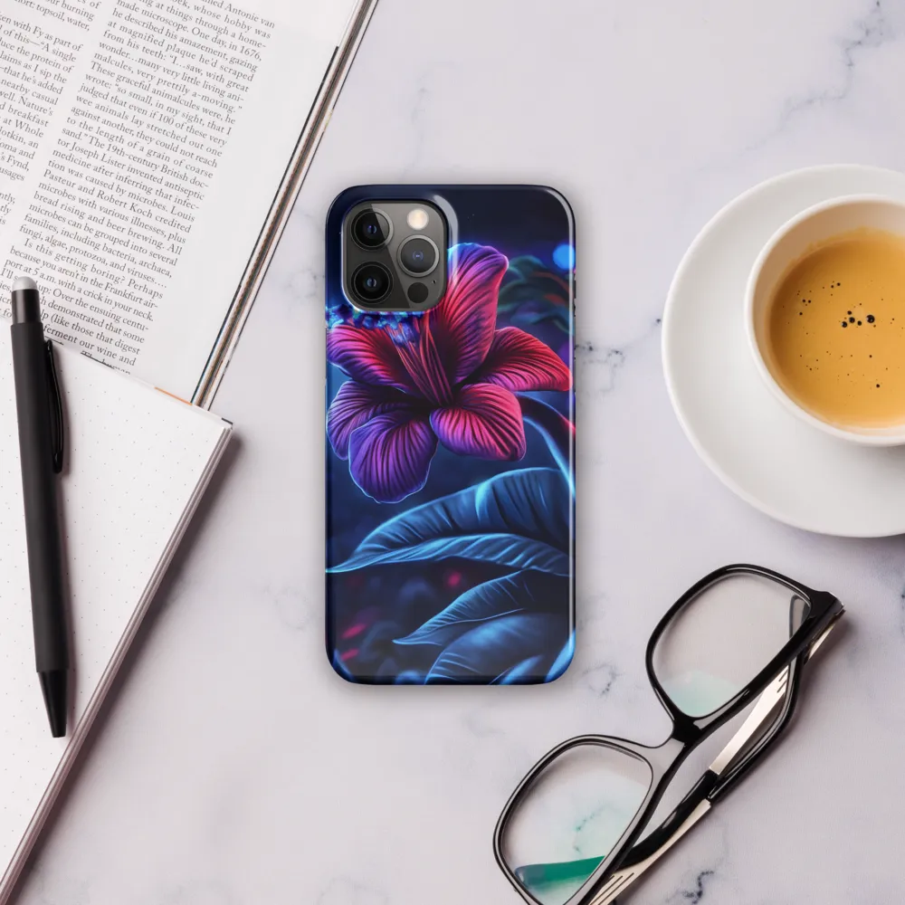 Illuminated Serenity: The Surreal Blossom