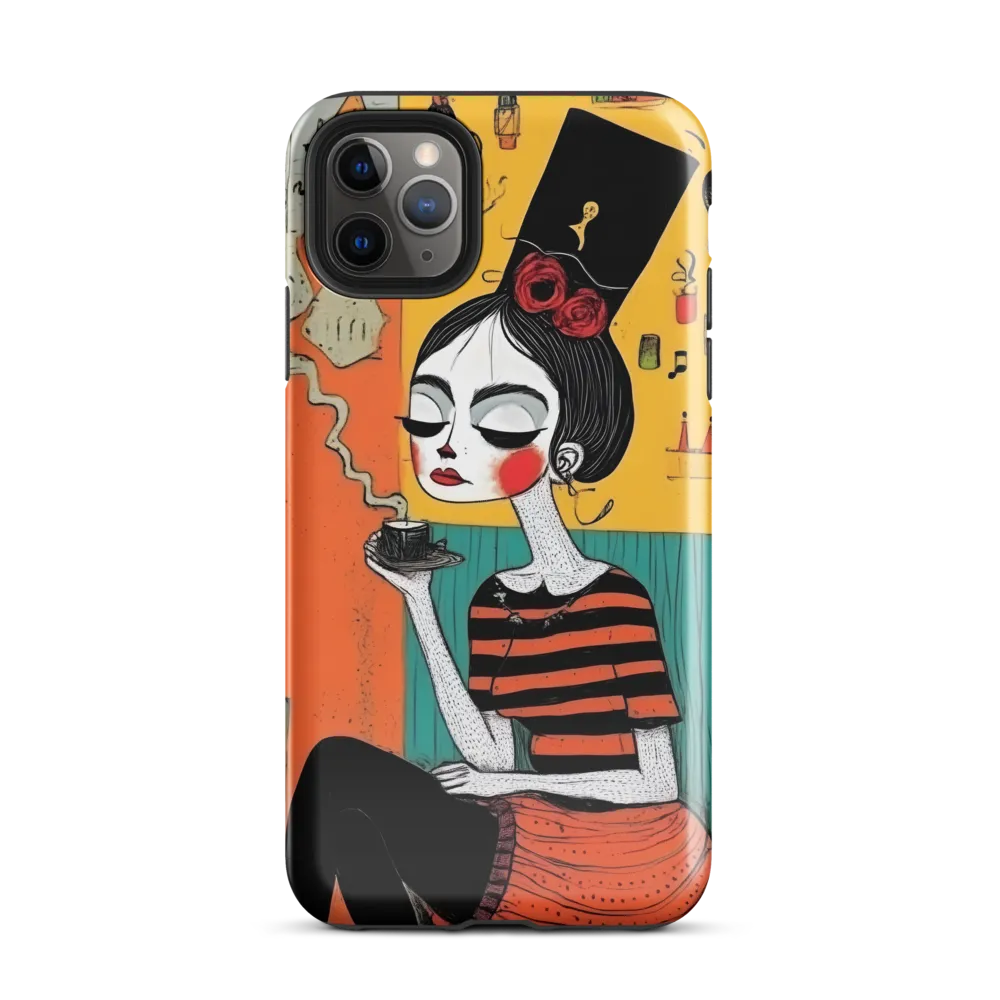 Sipping Serene | Phone Case |  11 Pro Max | Tough Case | Glossy