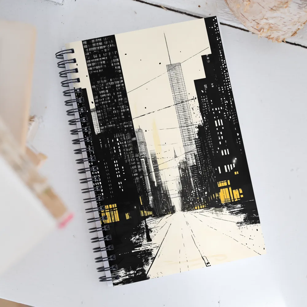 Ethereal Cityscape | Spiral Notebook