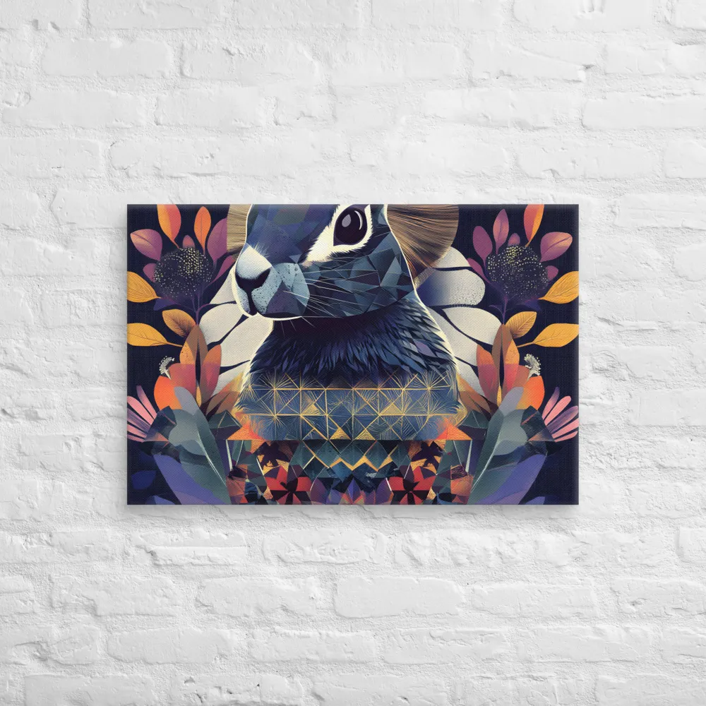 Ethereal Bunny: A Geometric Wonderland