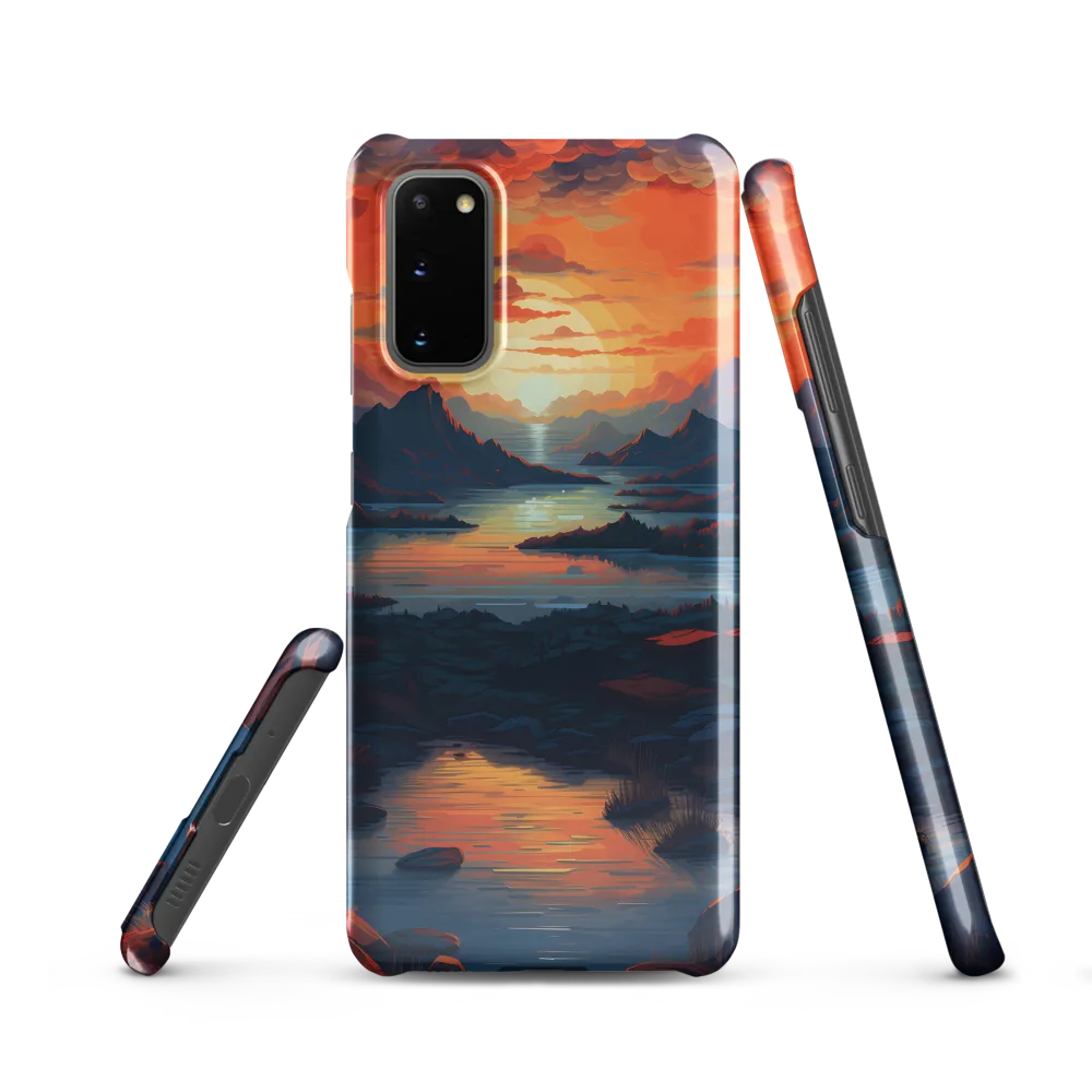 Ethereal Evening: A Digital Dusk
