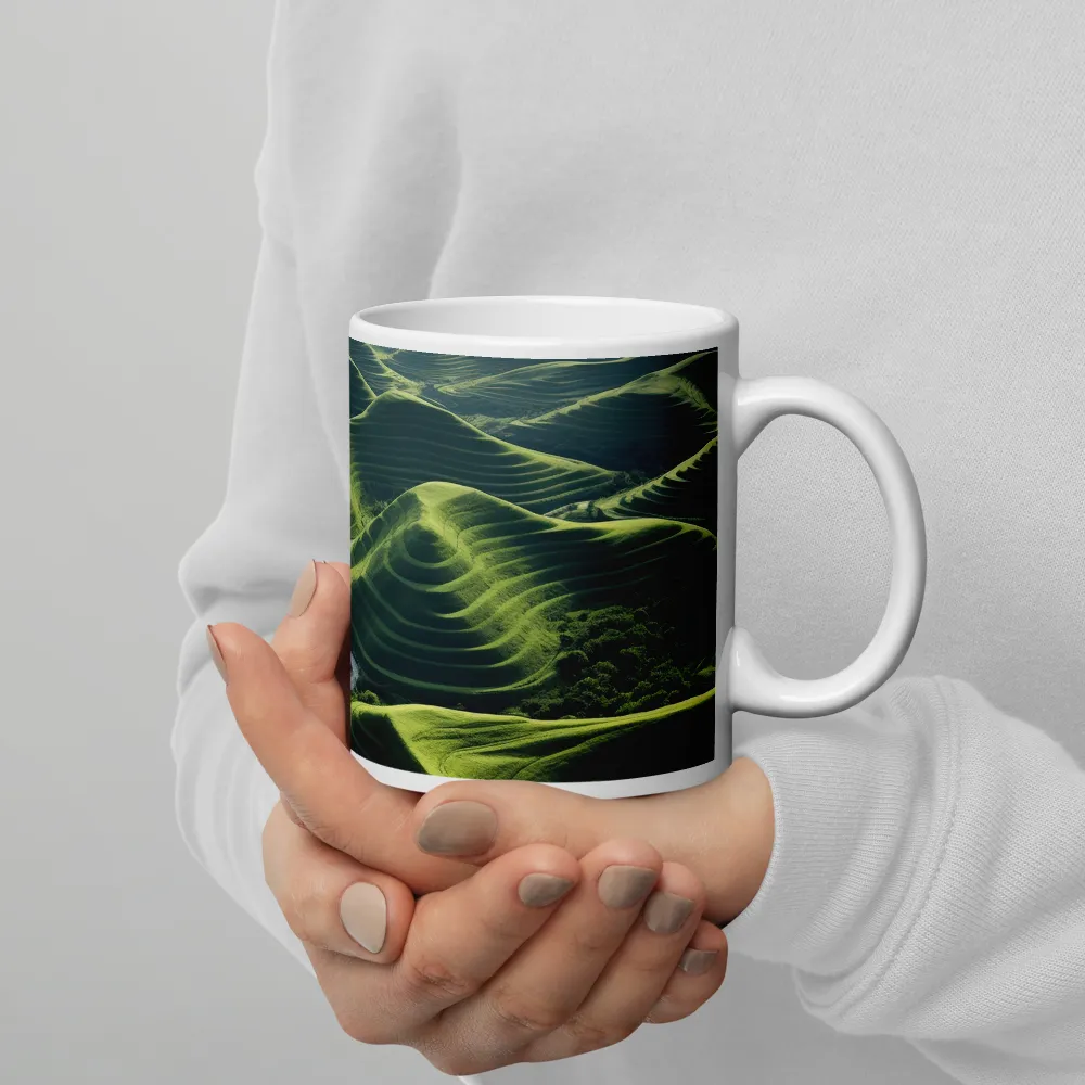 The Serene Undulations of Nature | Mugs | Multiple Sizes & Colors