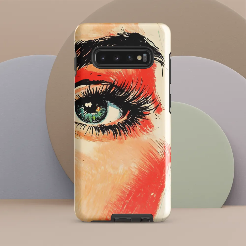 Gaze of Emotion | Phone Case |  S10 Plus | Tough Case | Glossy