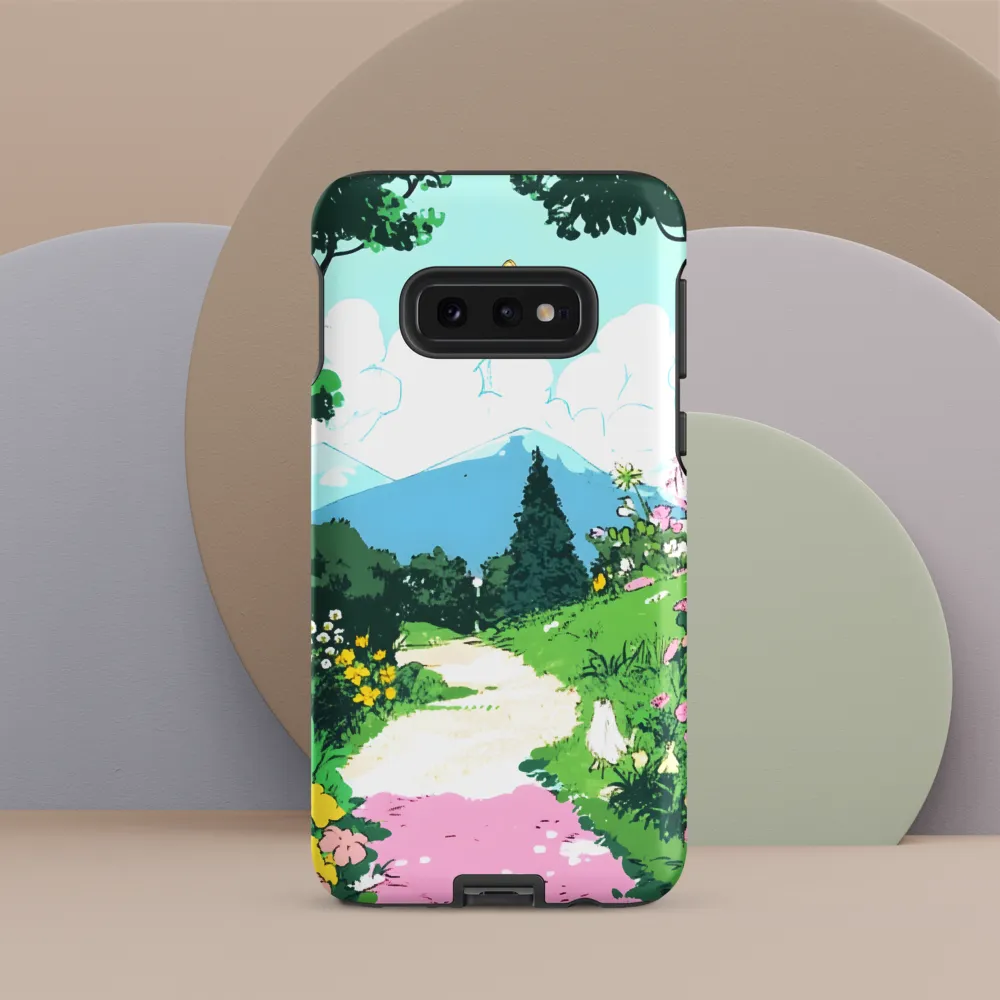 A Serene Journey Through Nature | Phone Case |  S10e | Tough Case | Matte