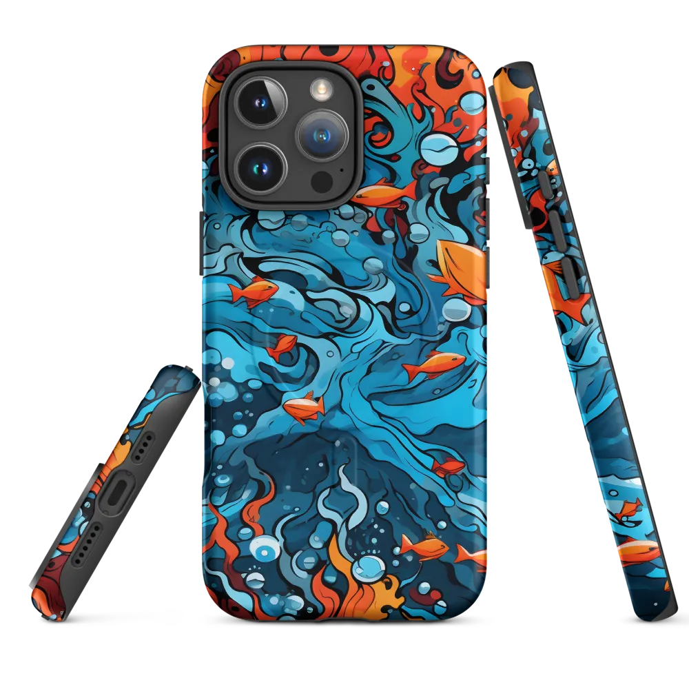 Fluid Harmony: Ocean and Flames