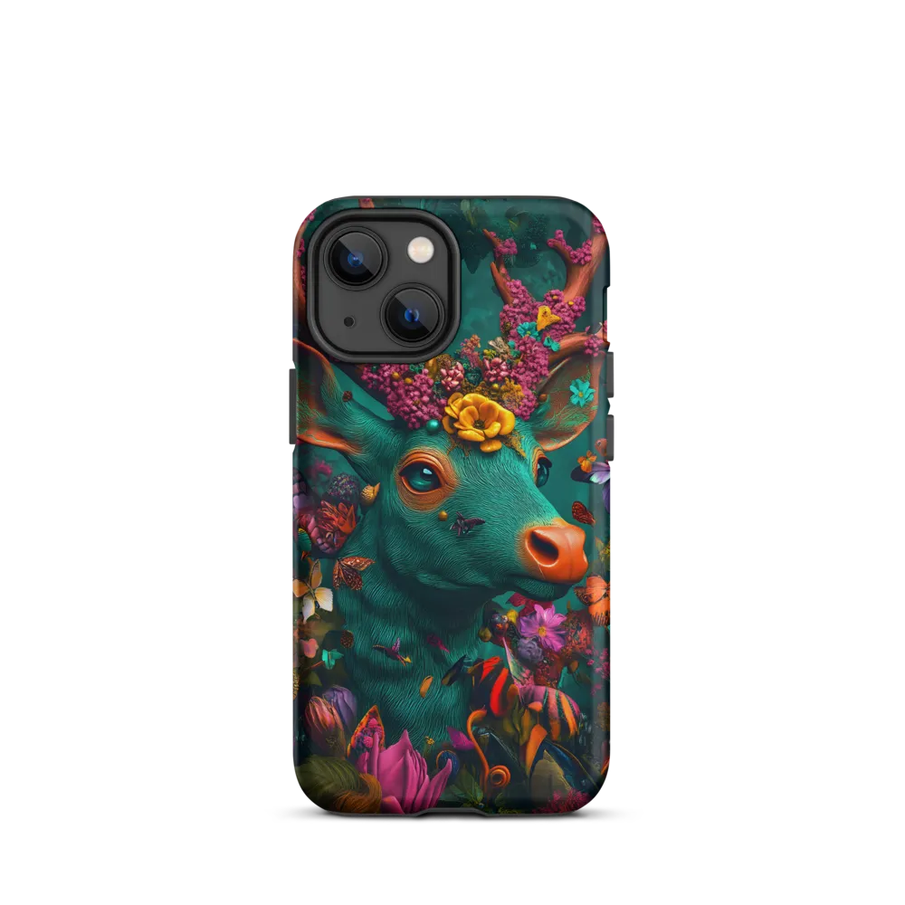 Whimsical Blossoms of the Enchanted Forest | Phone Case |  13 mini | Tough Case | Matte