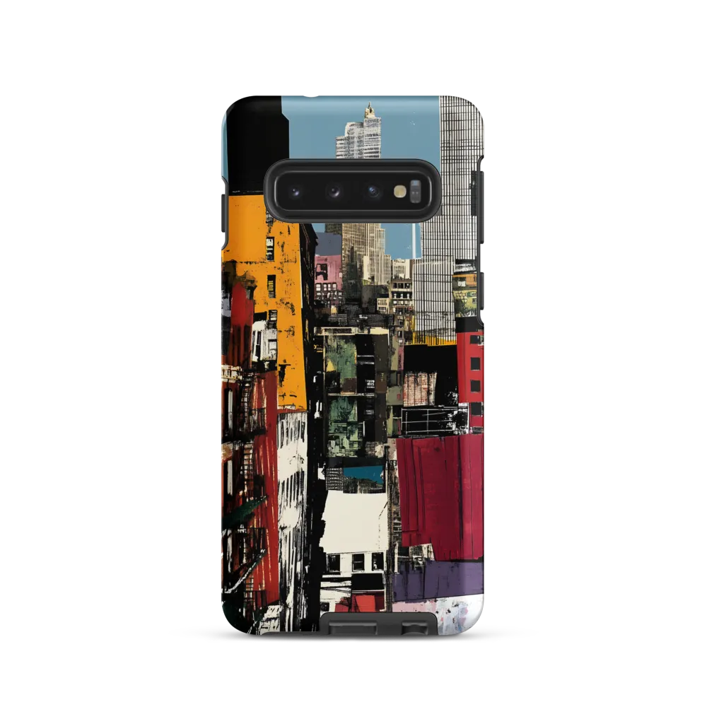 Urban Collage: A Vivid Cityscape