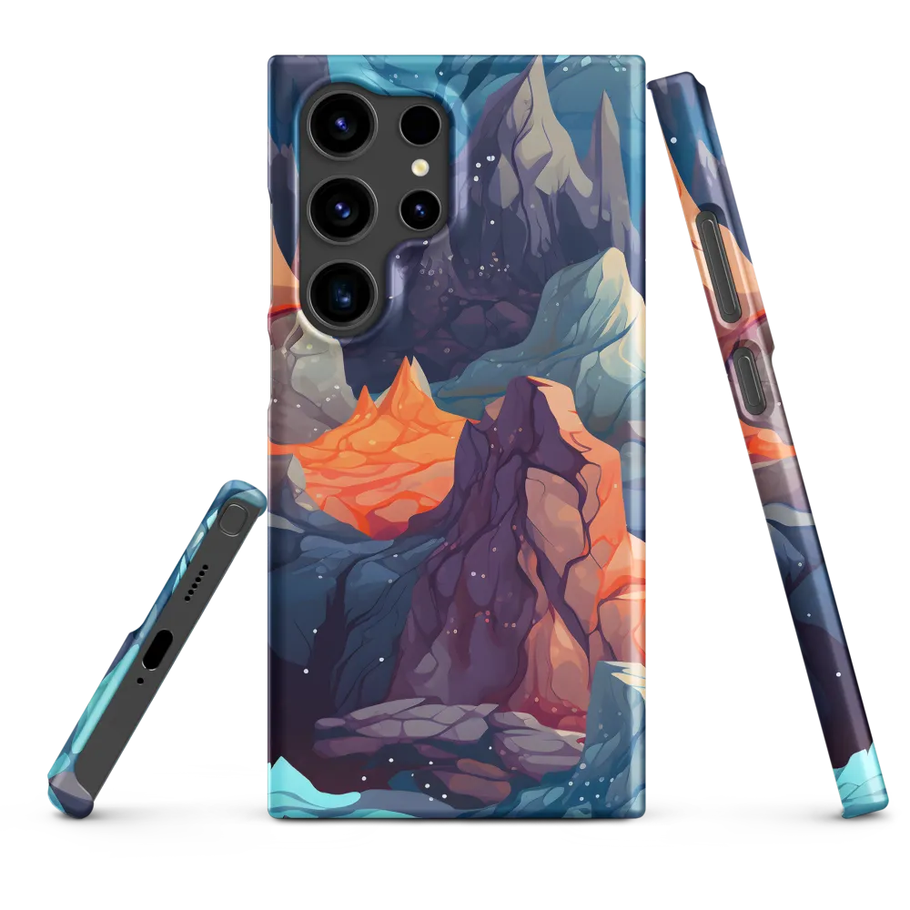 Mystical Peaks of Imagination | Phone Case |  S24 Ultra | Snap Case | Matte