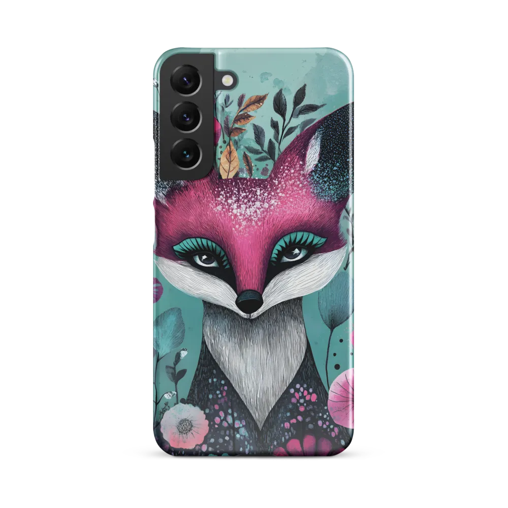 Whimsical Fox Among Blossoms