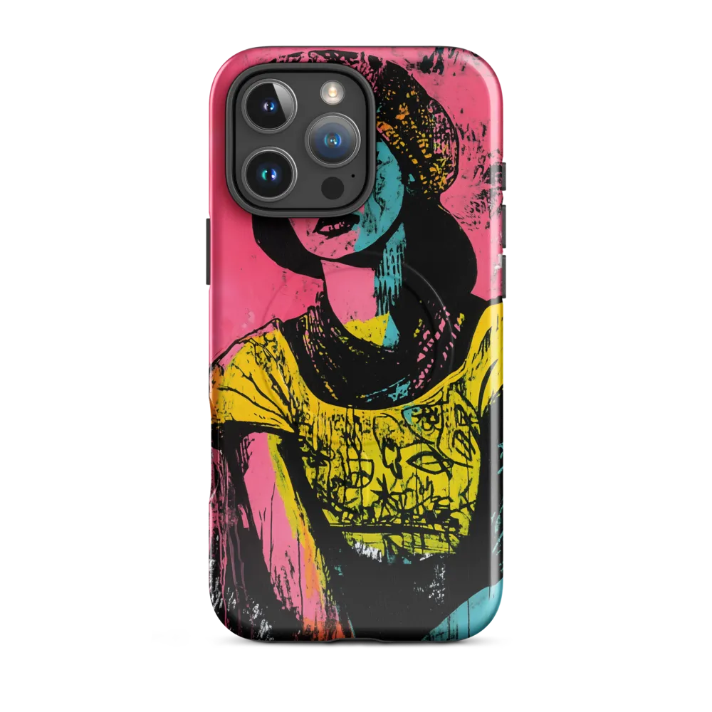 Urban Elegance: A Graffiti Portrait