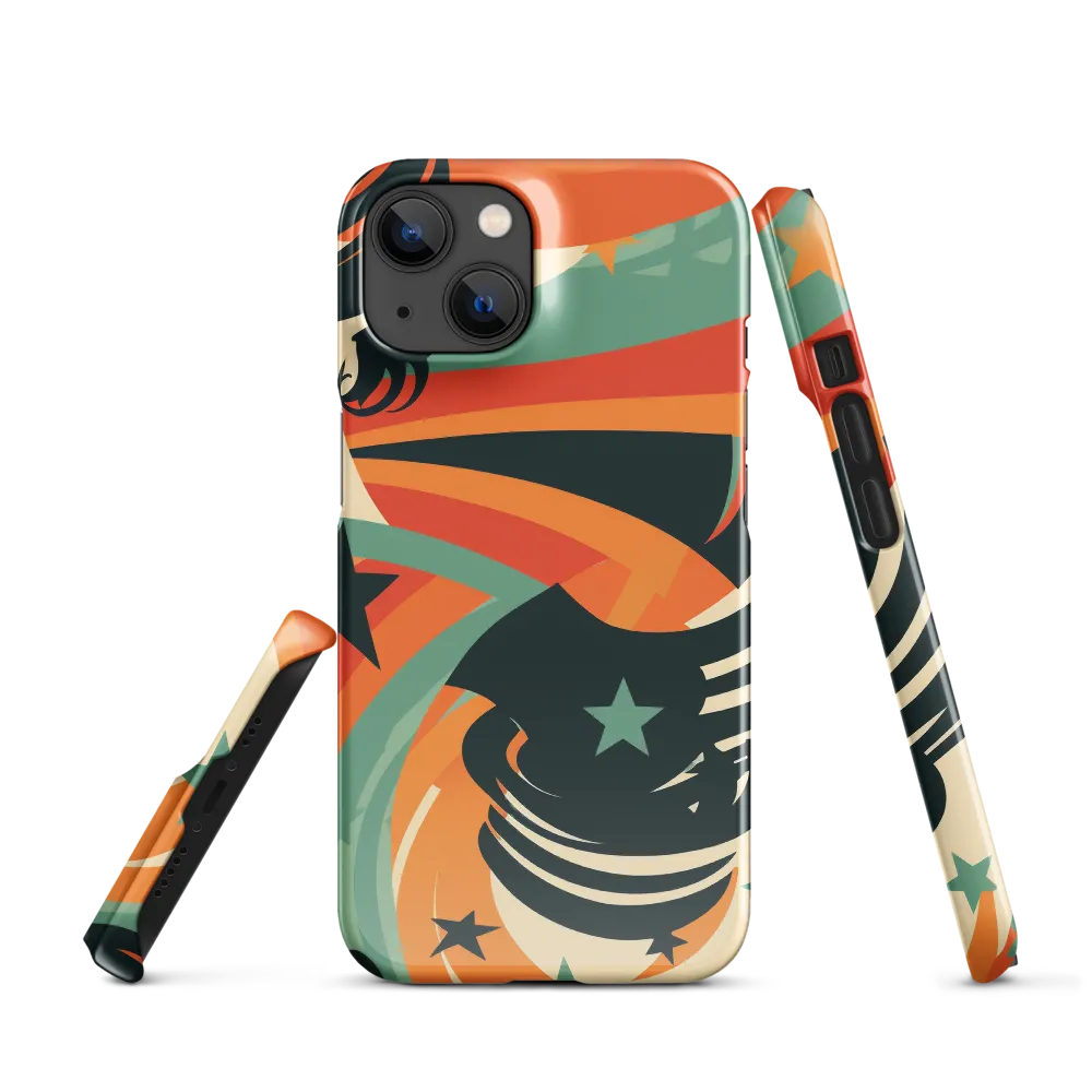 Swirls of Elegance | Phone Case |  14 | Snap Case | Glossy