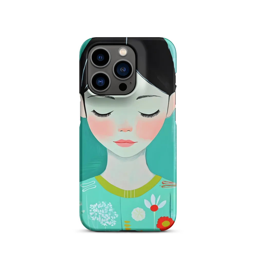 Tranquil Blossom | Phone Case |  14 Pro | Snap Case | Matte