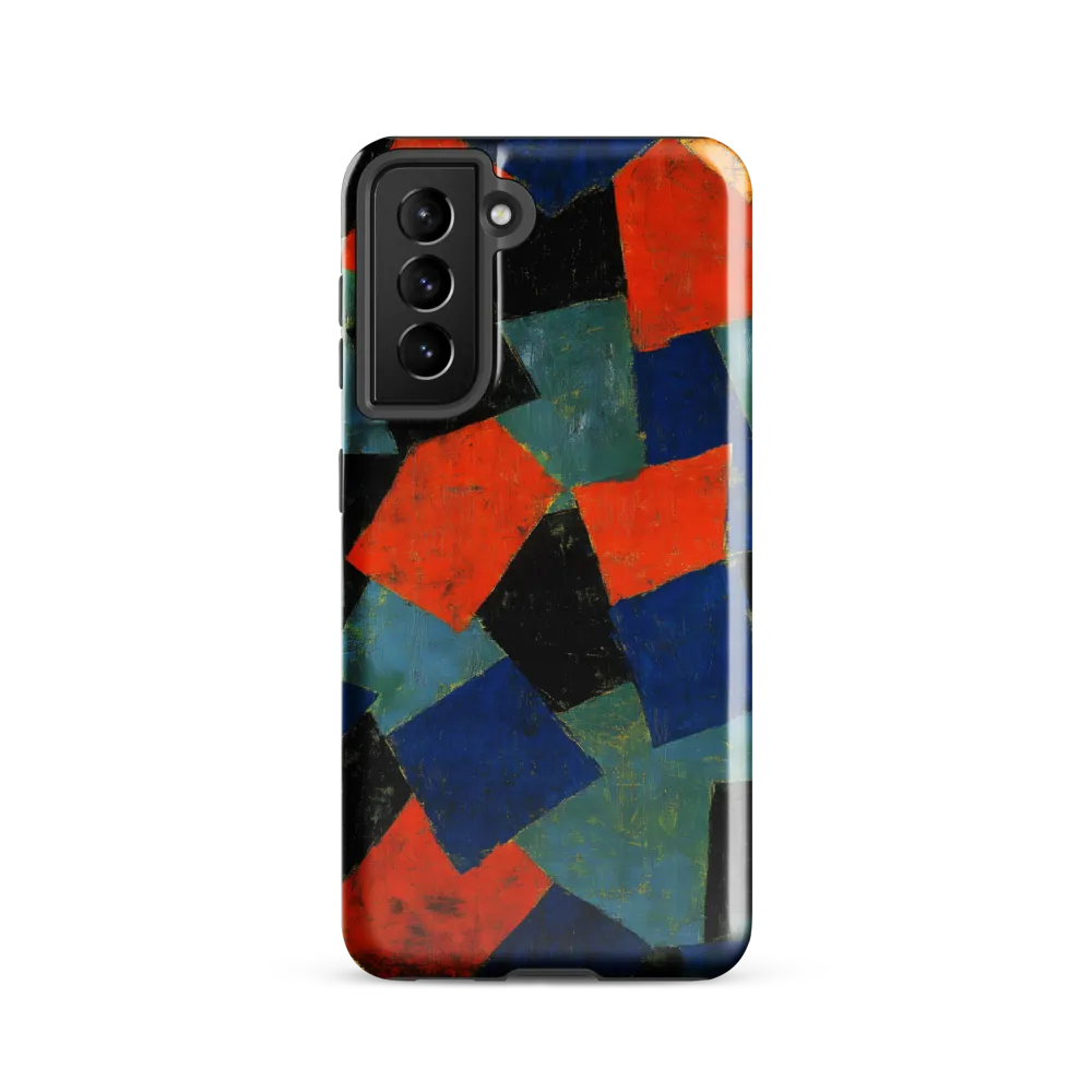 Dynamic Geometry in Color | Phone Case |  S21 | Tough Case | Glossy