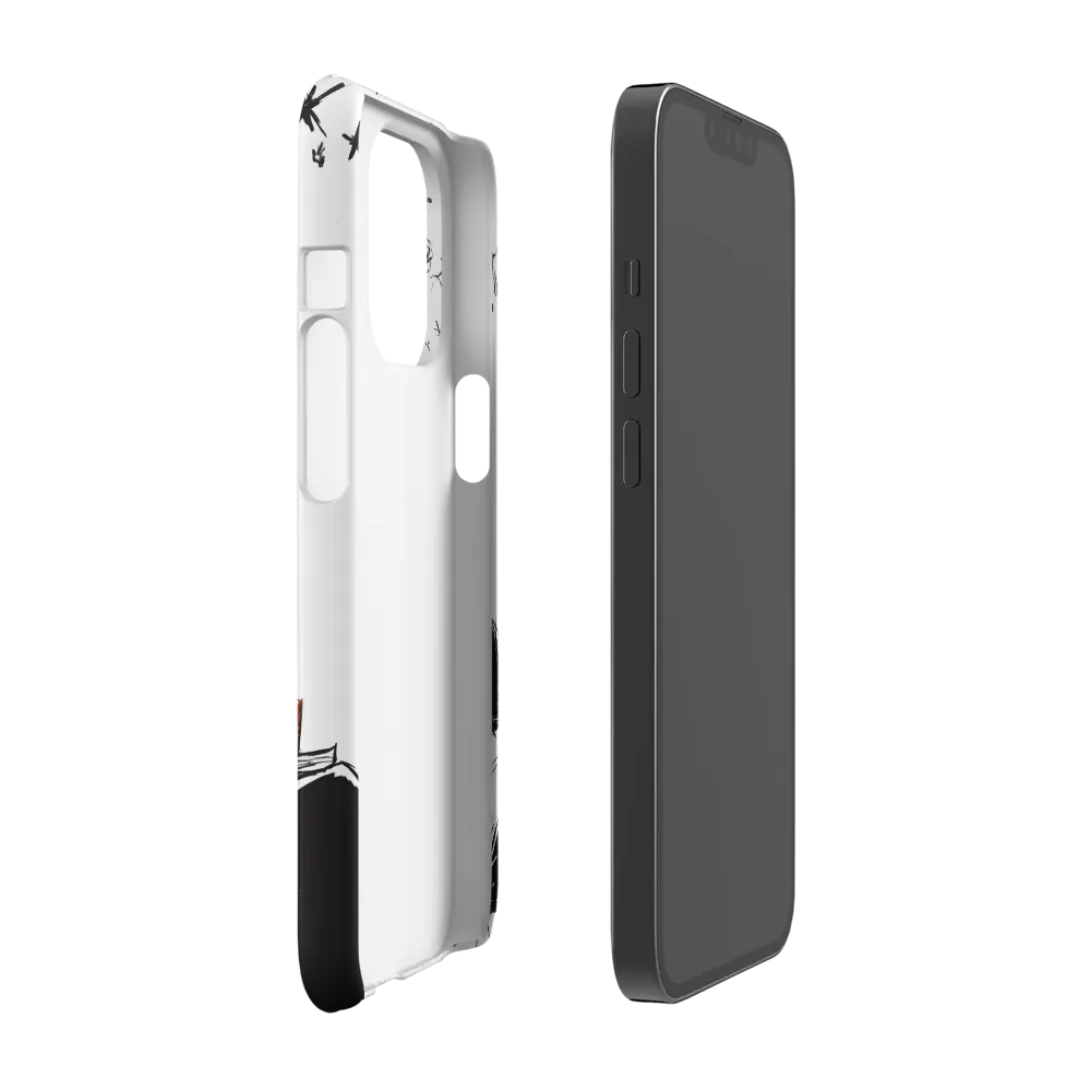 Contemplative Serenity | Phone Case |  13 Pro | Snap Case | Matte