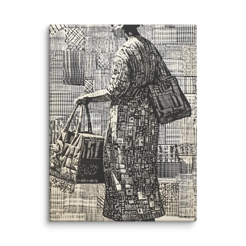 Urban Reflections: A Shopping Narrative | Canvas | 24″×32″