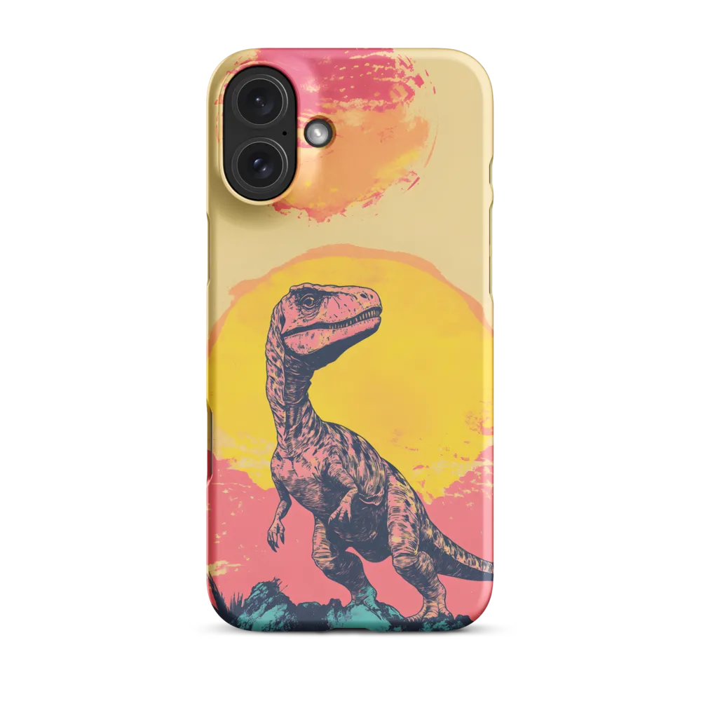 Majestic Dinosaur at Sunrise