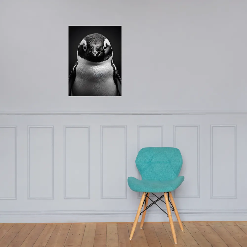 Majestic Penguin Portrait | Poster | 18″×24″
