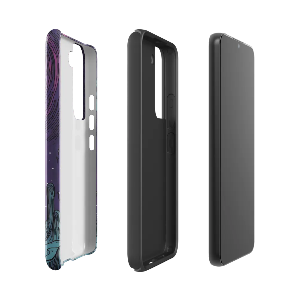 Celestial Whirl | Phone Case |  S22 | Tough Case | Glossy