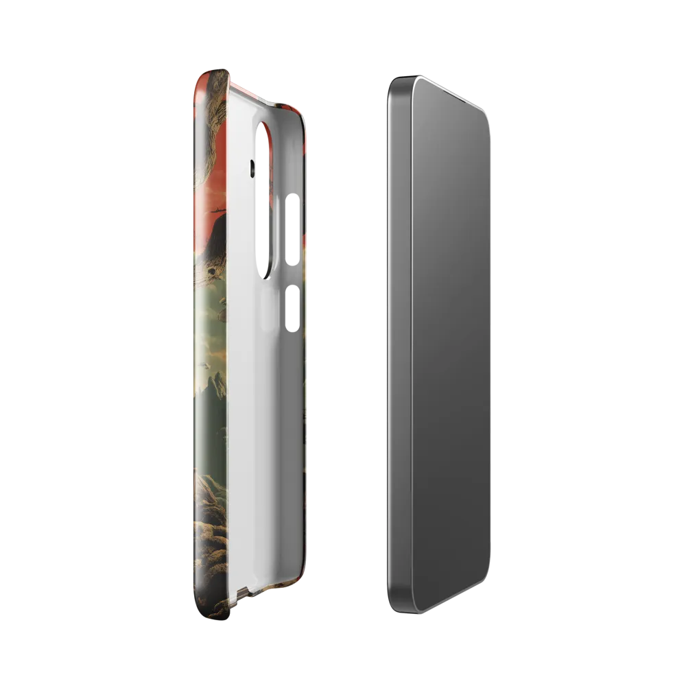 The Enigmatic Guardian of the Grove | Phone Case |  S24 | Snap Case | Glossy